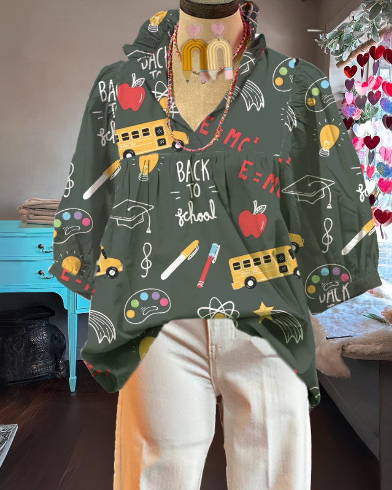 Back To School Mood Top