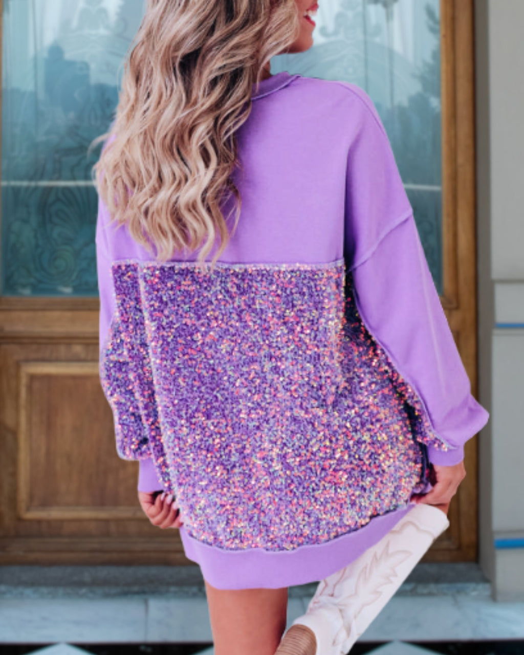 Sequin Sparkly Pullover