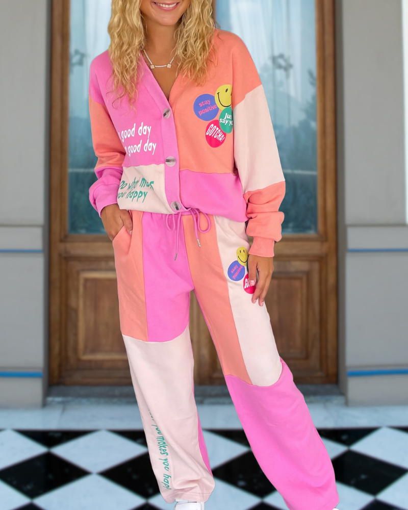 "Good Day" Colorblock Set