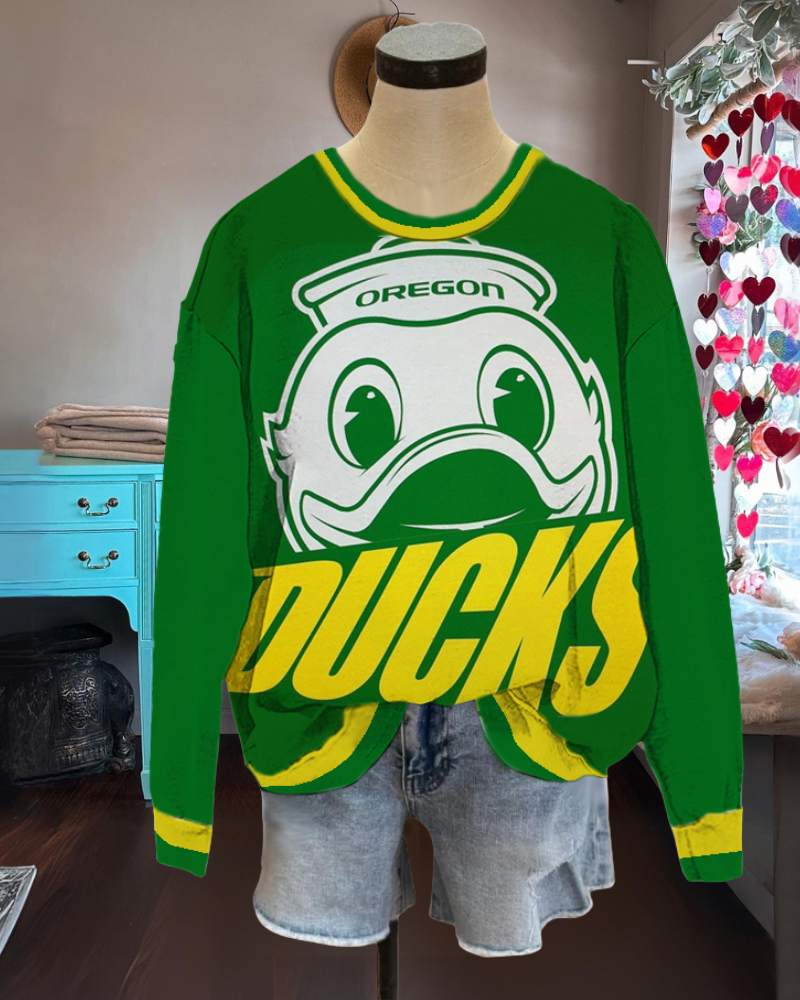 Oregon Ducks Graphic Sweatshirt
