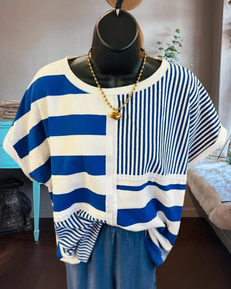 Chic Statement Striped Top