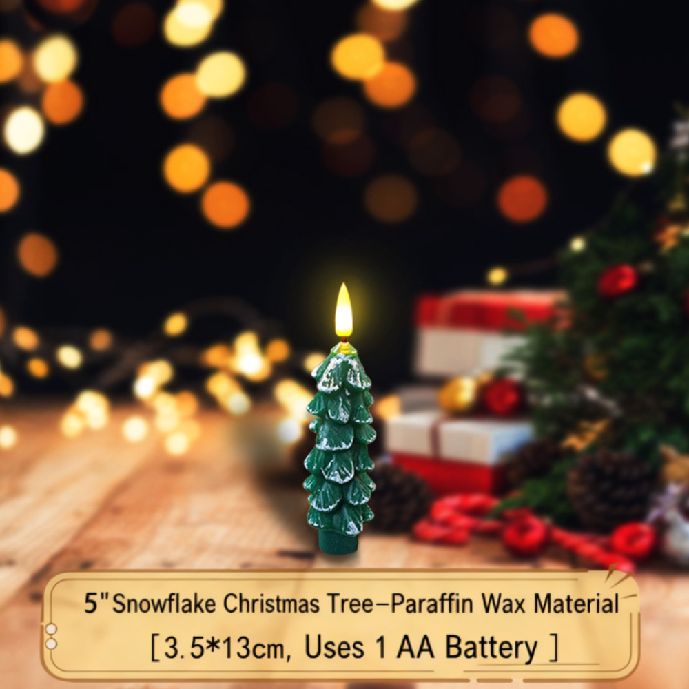 Christmas Tree Candle Lamp