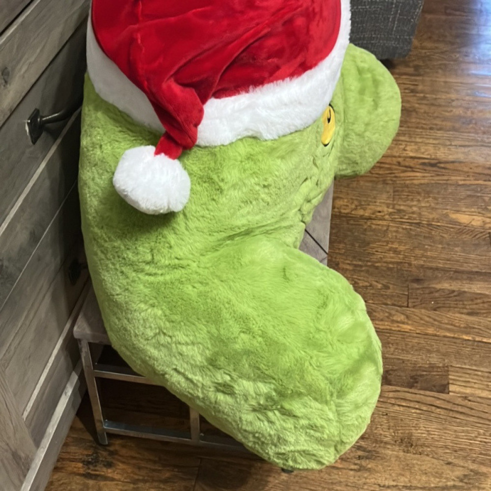 Christmas Grinch Plush Pillow