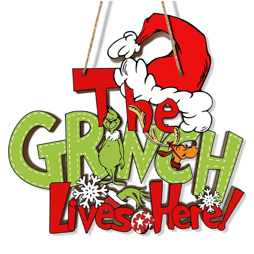 Christmas Trim Door Wall Ornaments