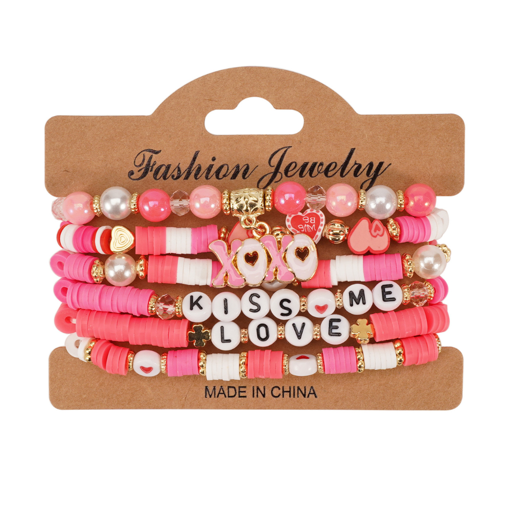 Romantic Valentine Beaded Bracelet