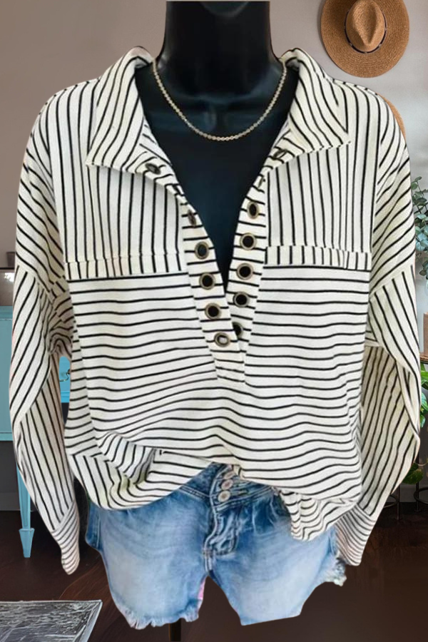 Life Lesson Striped Top