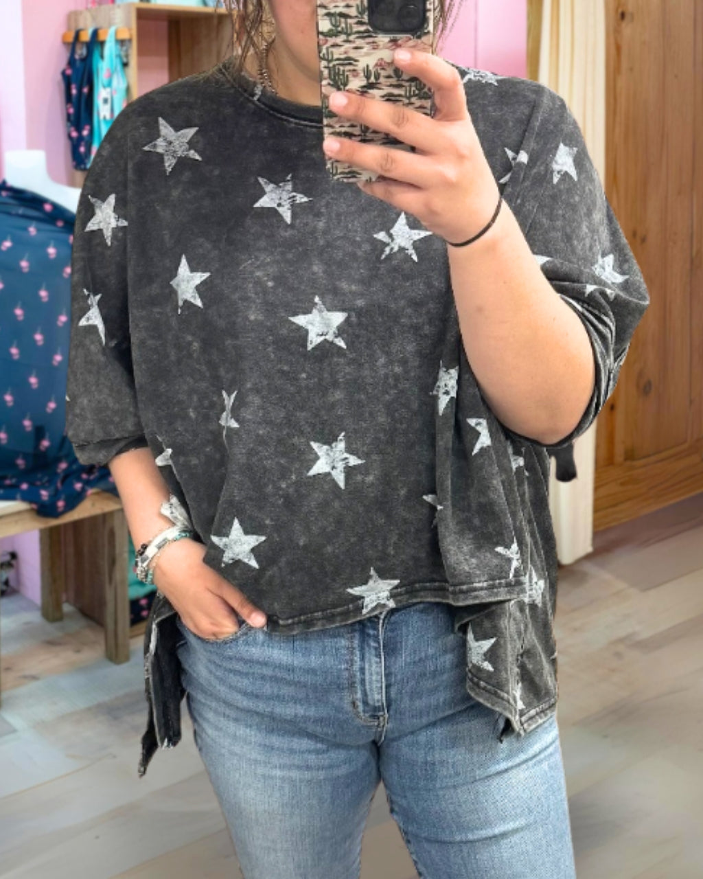 Shark Bite Star Top