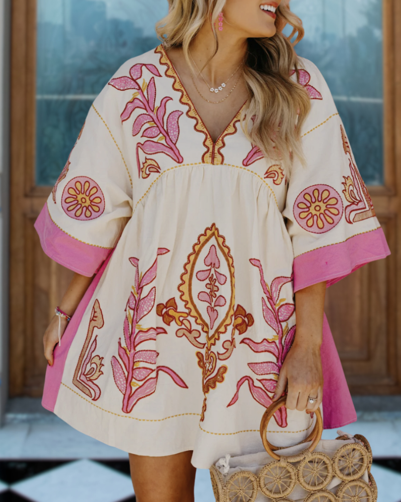 Boho Rhapsody Babydoll Dress