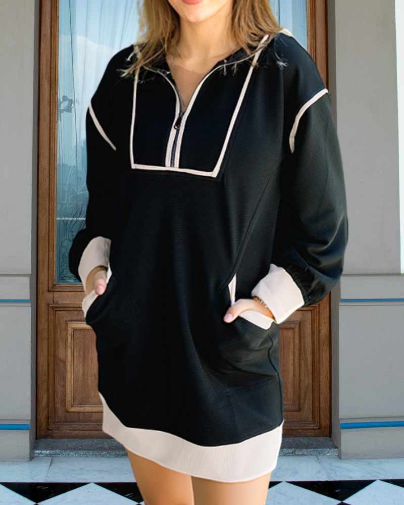 Venice Half Zip Dress