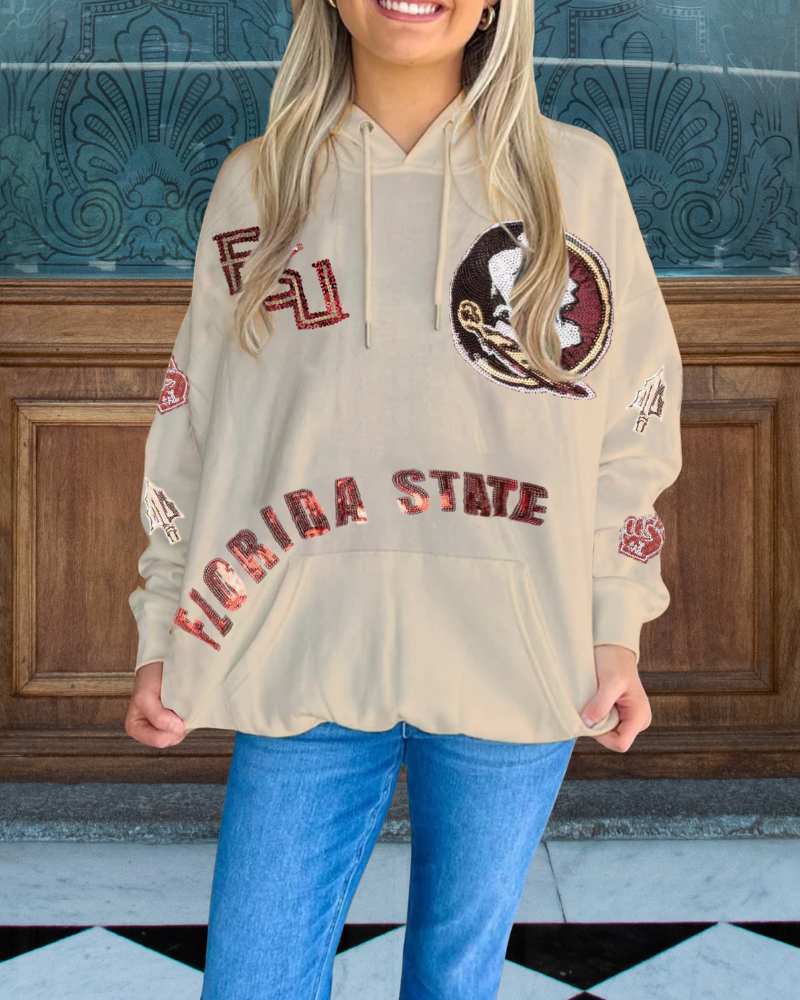 FSU Seminoles Sequin Hoodie