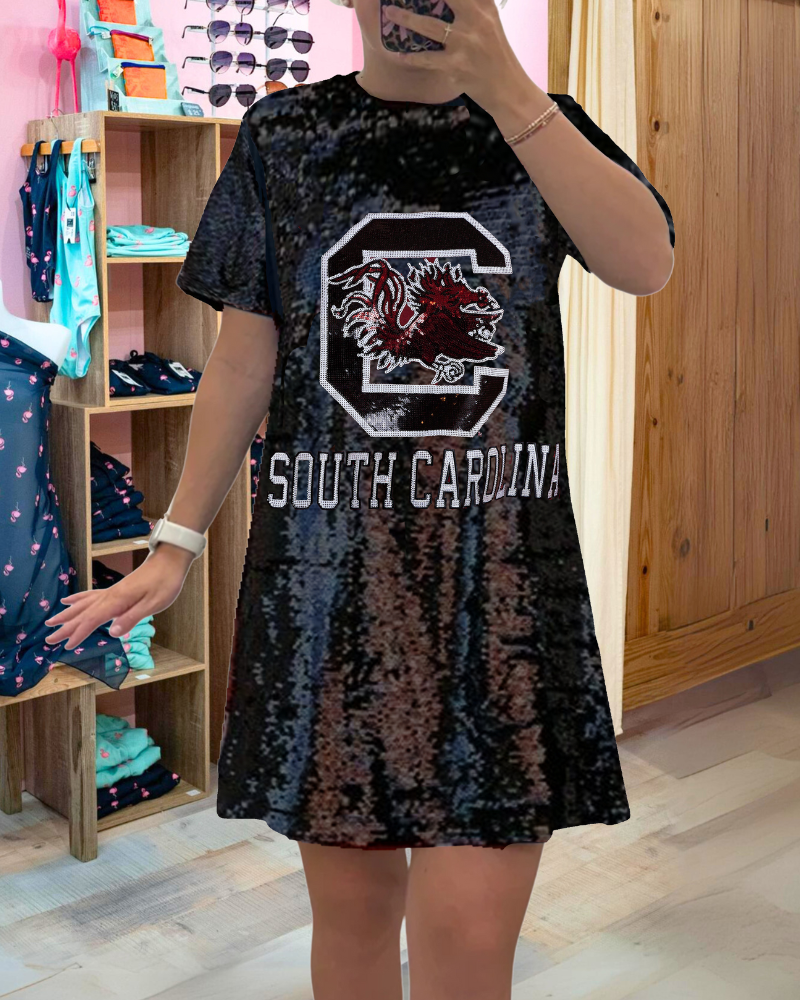 South Carolina Gamecock Sequin Dress