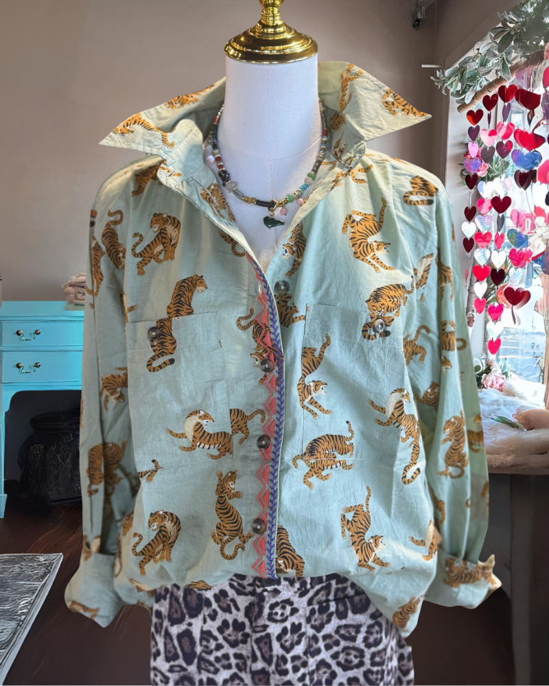 Unique Animal Print Shirt