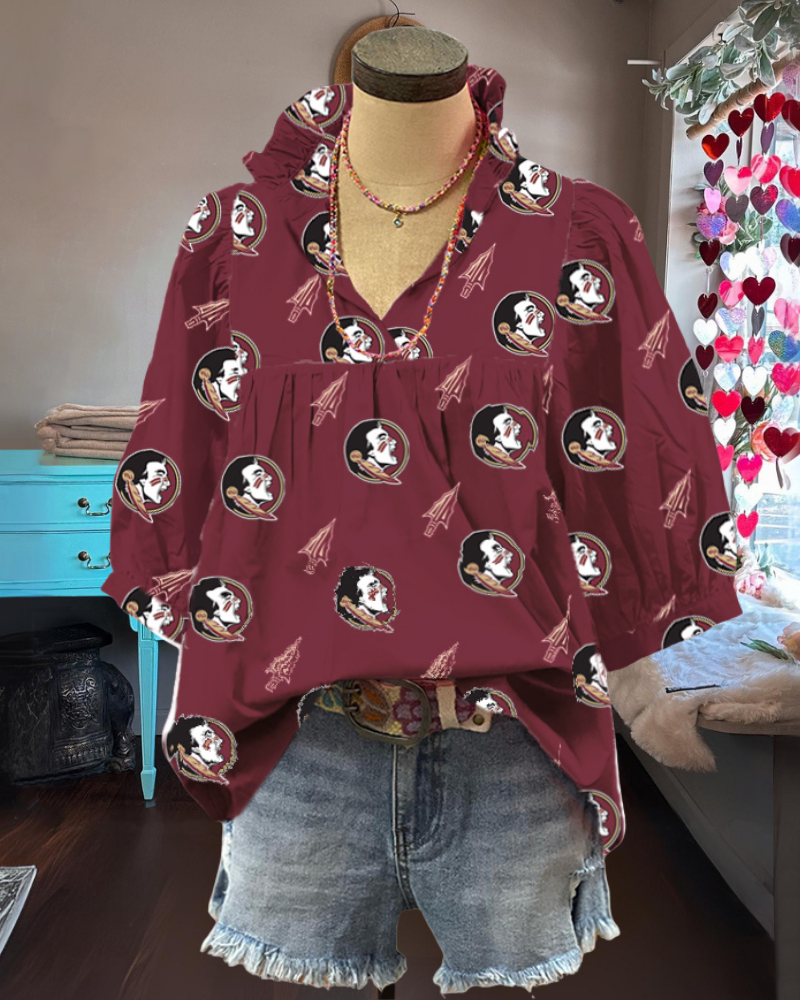 Florida State Seminoles Satin Top