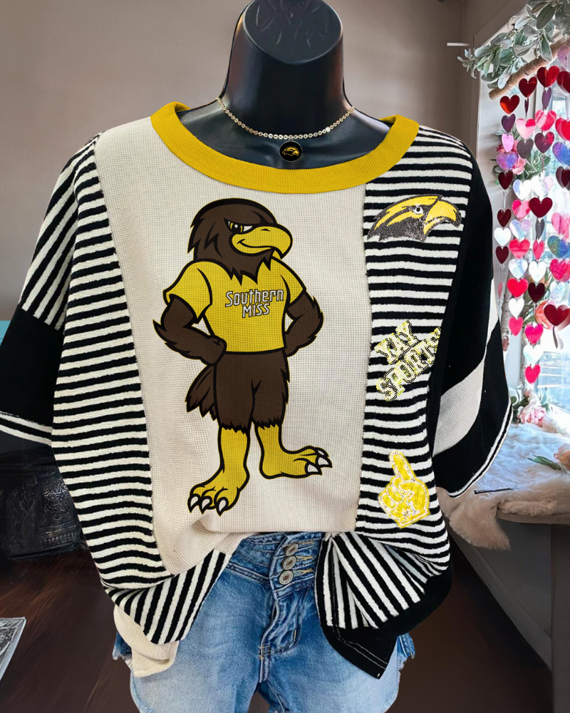 USM Golden Eagles Sequin Tee