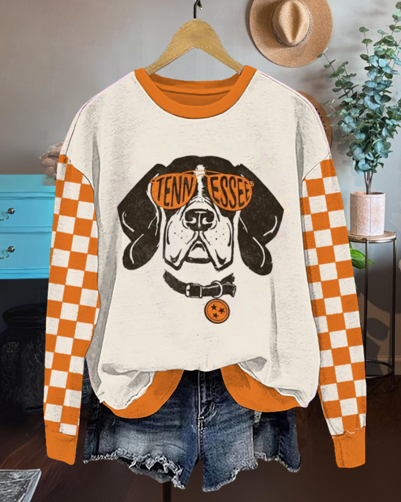 Tennessee Smokey Check Sweatshirt
