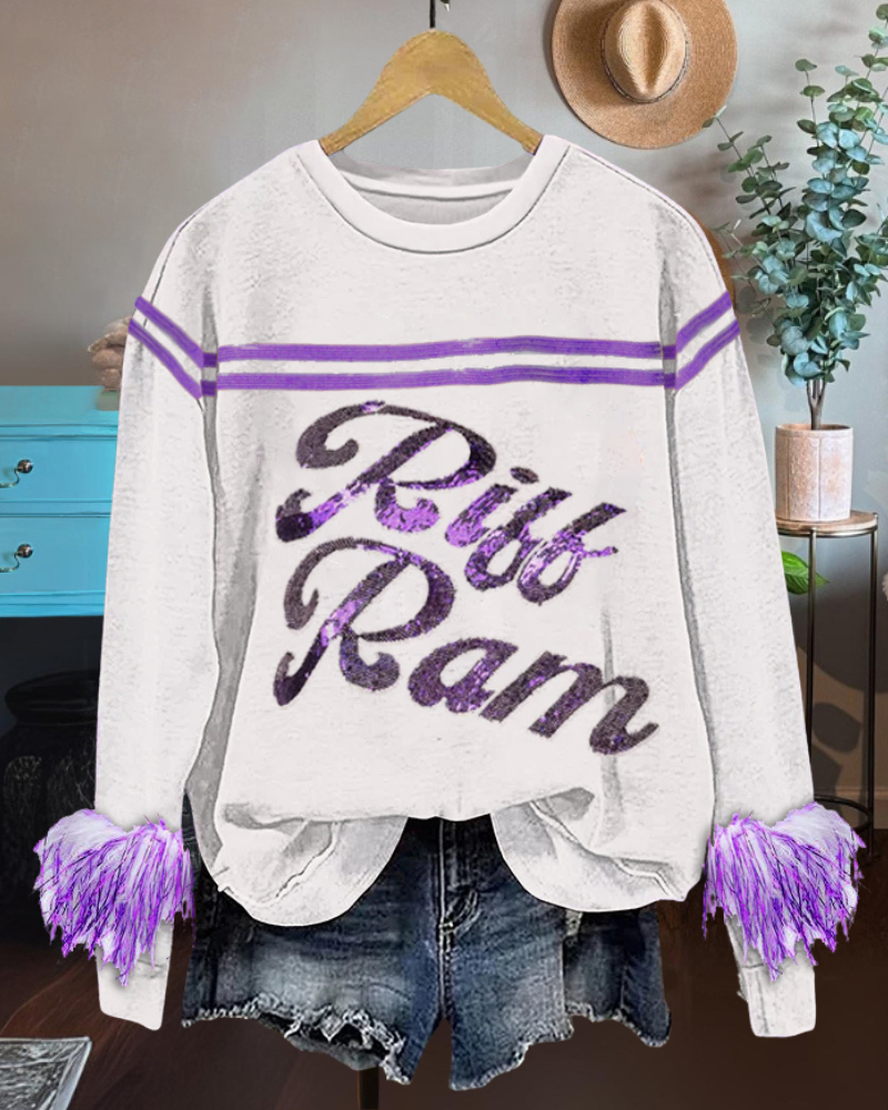 TCU Horned Frogs Sparkle Sweatshirt