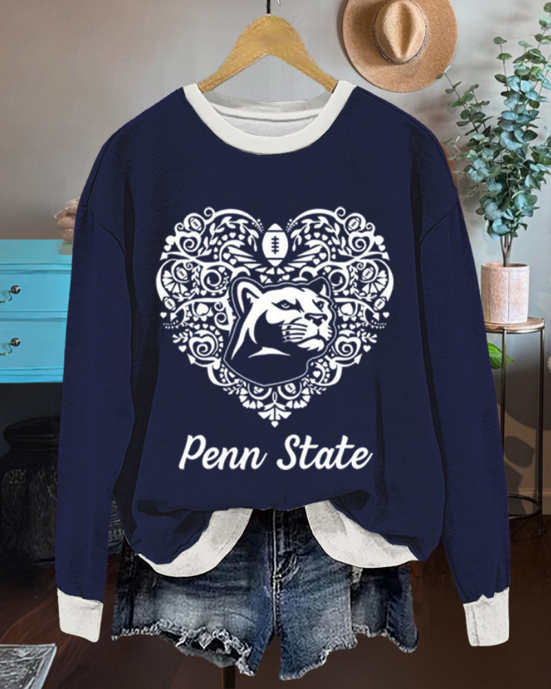 Penn State Heart Sweatshirt