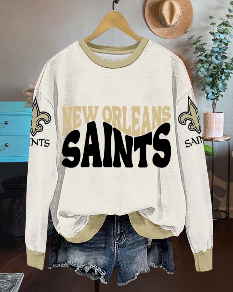 New Orleans Saints Logo Sweatshirt