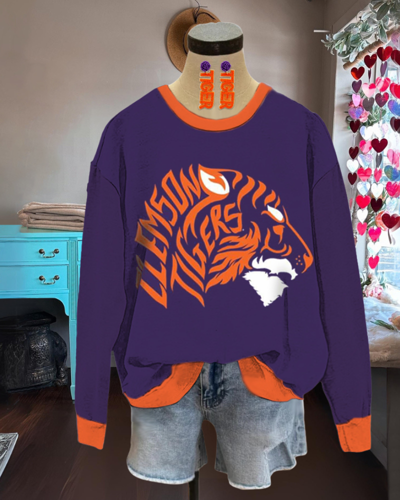 Clemson Tigers Graphic Sweatshirt