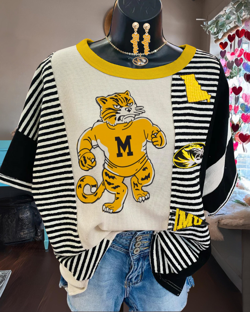 Sequin Mizzou Tigers Tee