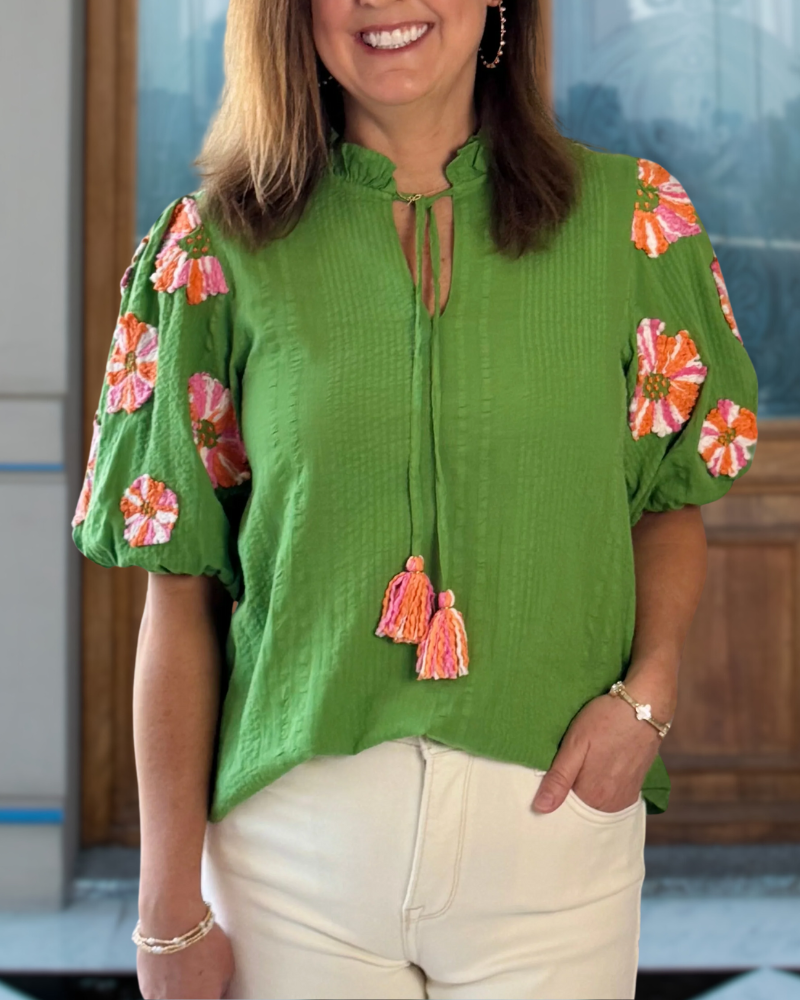 Fresh Floral Top