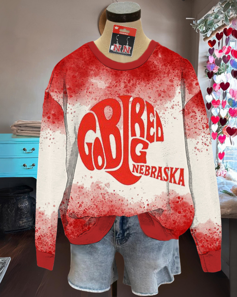 Go Big Red Nebraska Huskers Sweatshirt