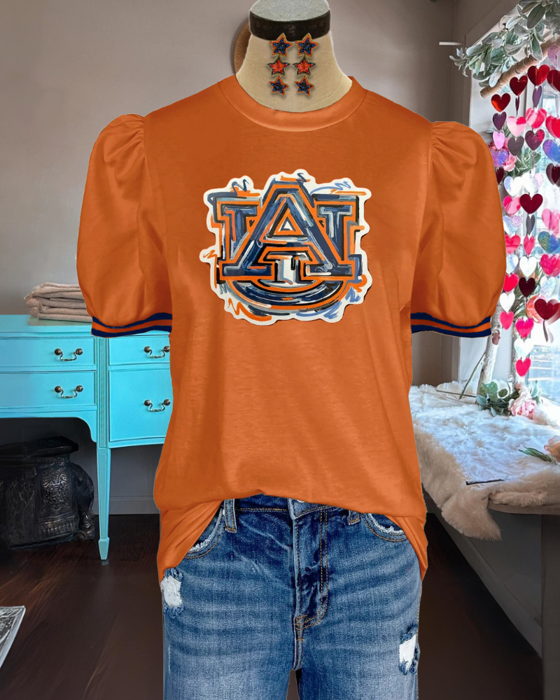 Auburn Tigers Graphic Printed Tee