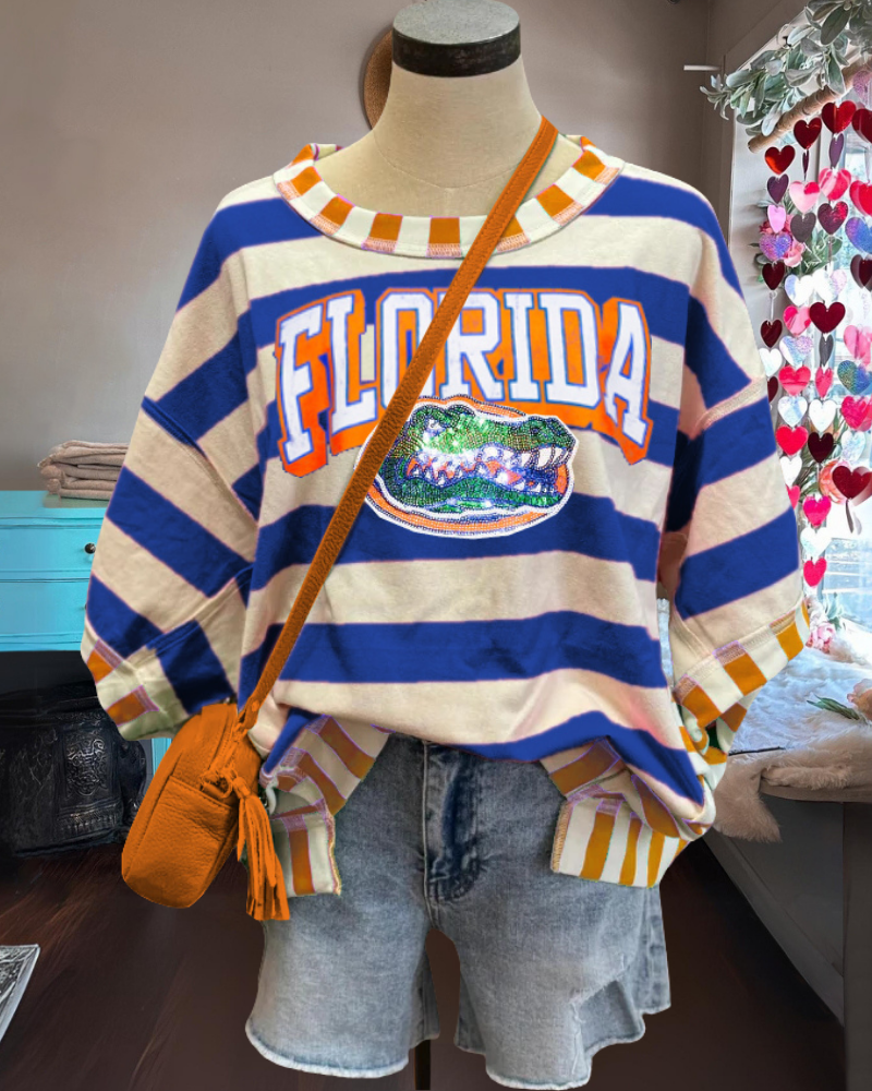 Florida Gator Sparkle Top