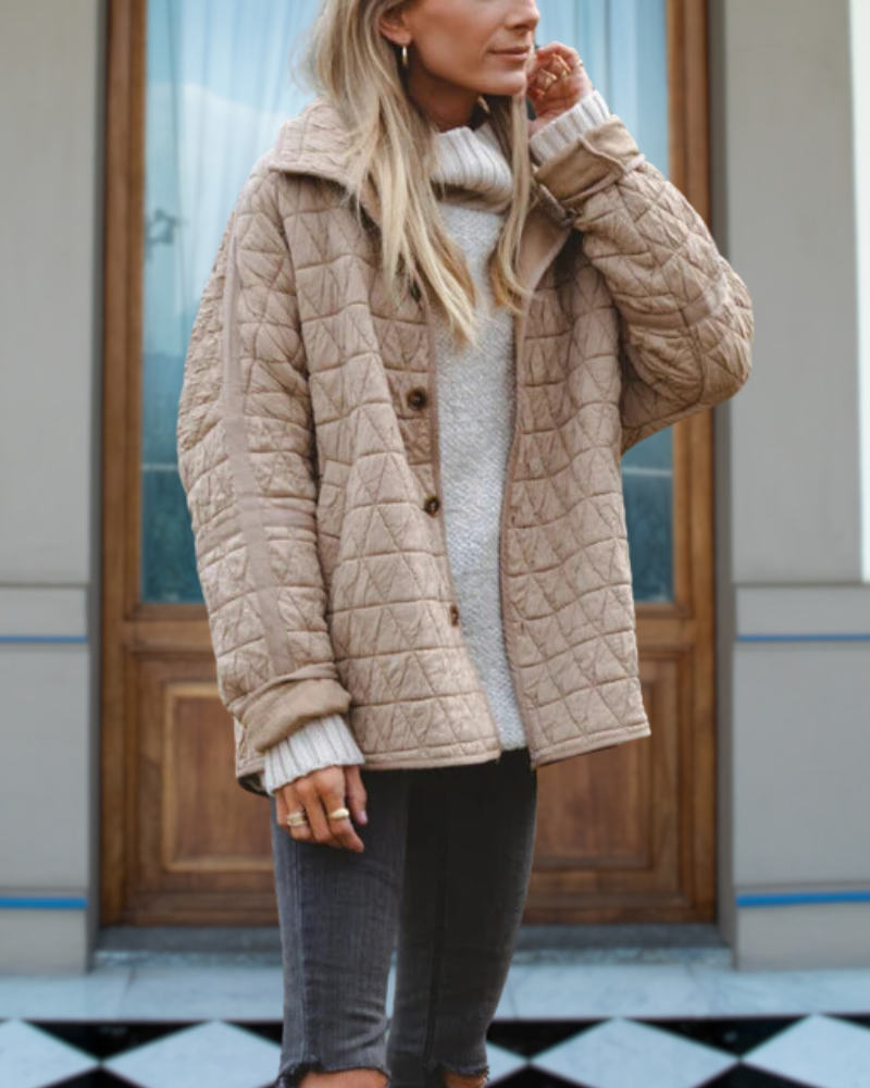 Oversize Soft Quilted Jacket