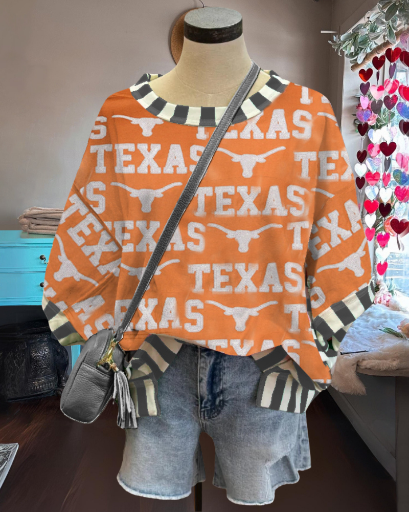 TEXAS Longhorns Contrast Trim T-shirt
