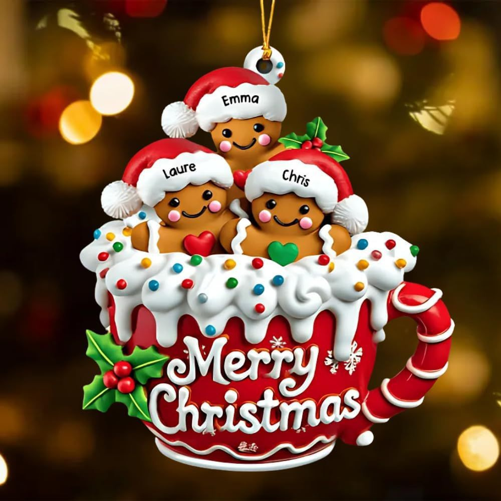 Christmas Gingerbread Man Ornament