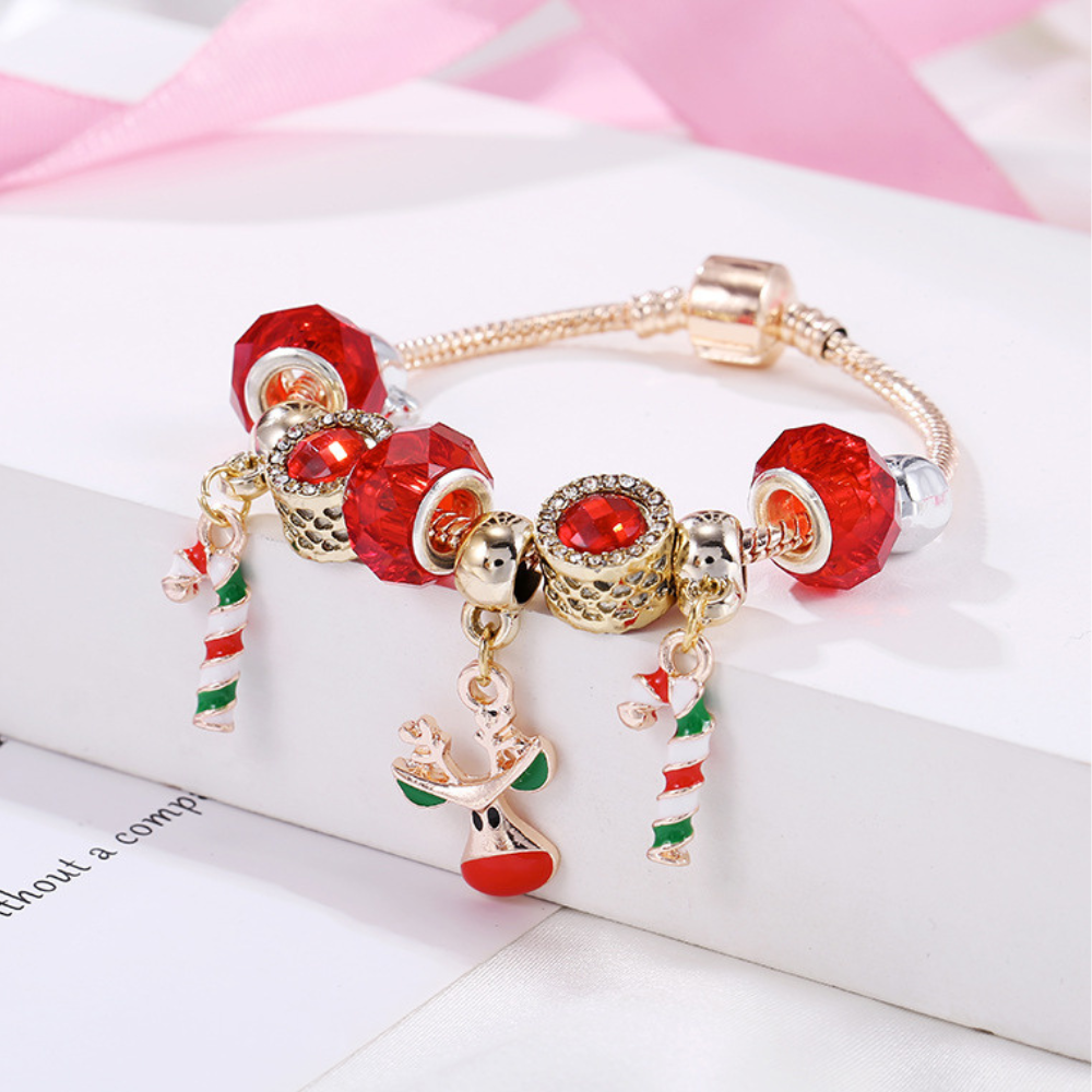 Christmas Reindeer Candy Bracelet