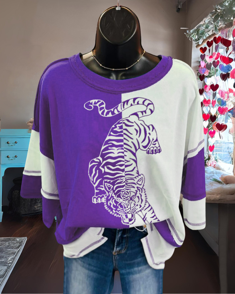 LSU Tigers Colorblock T-Shirt