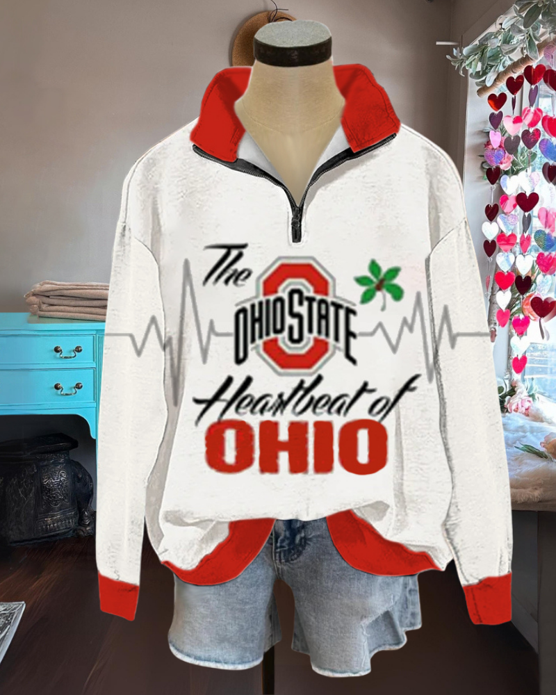 Ohio State Half-Zip Pullover