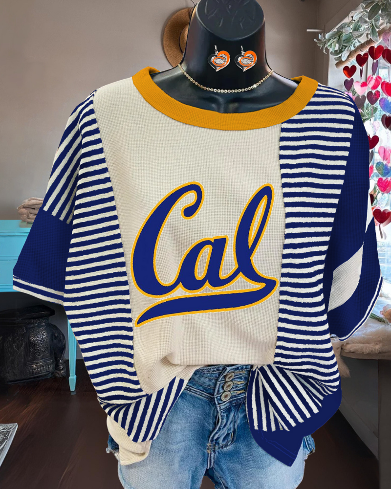 Cal Bears Striped T-shirt