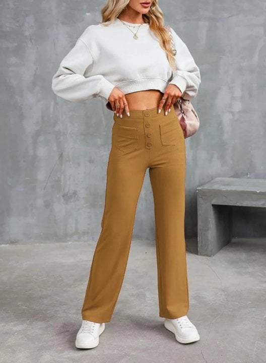 Big Sale 50%OFF⚡All-Rounder Trousers🔥Women's Casual High Stretch Waist Pants