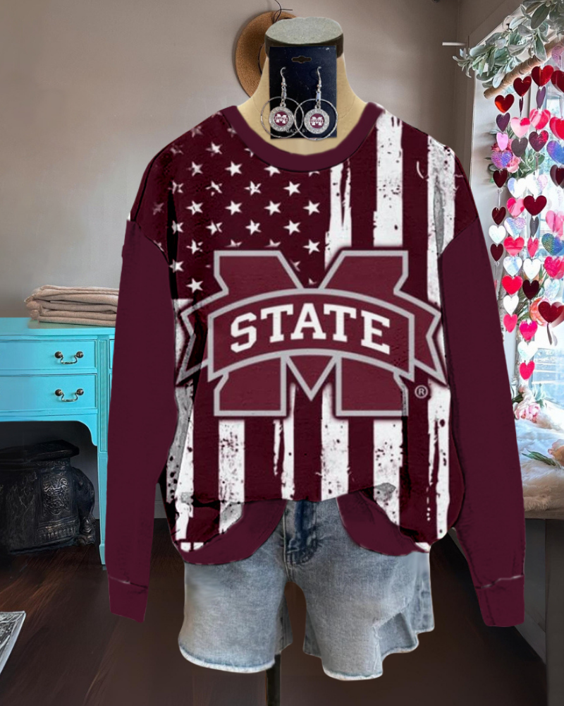 MSU State Flag Sweatshirt
