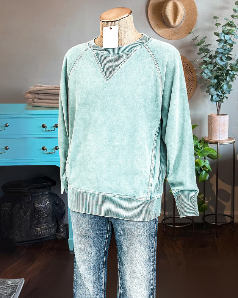 Cool Vintage Washed Sweatshirt