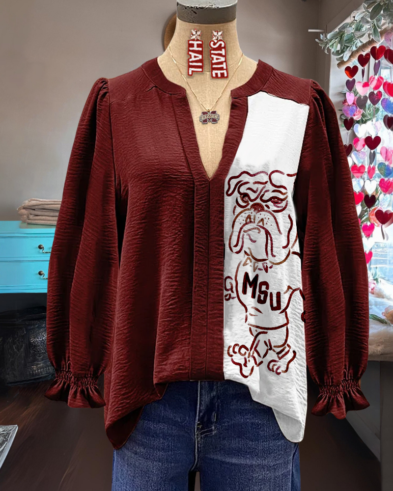 MSU Bulldogs Hail State Game Day Top