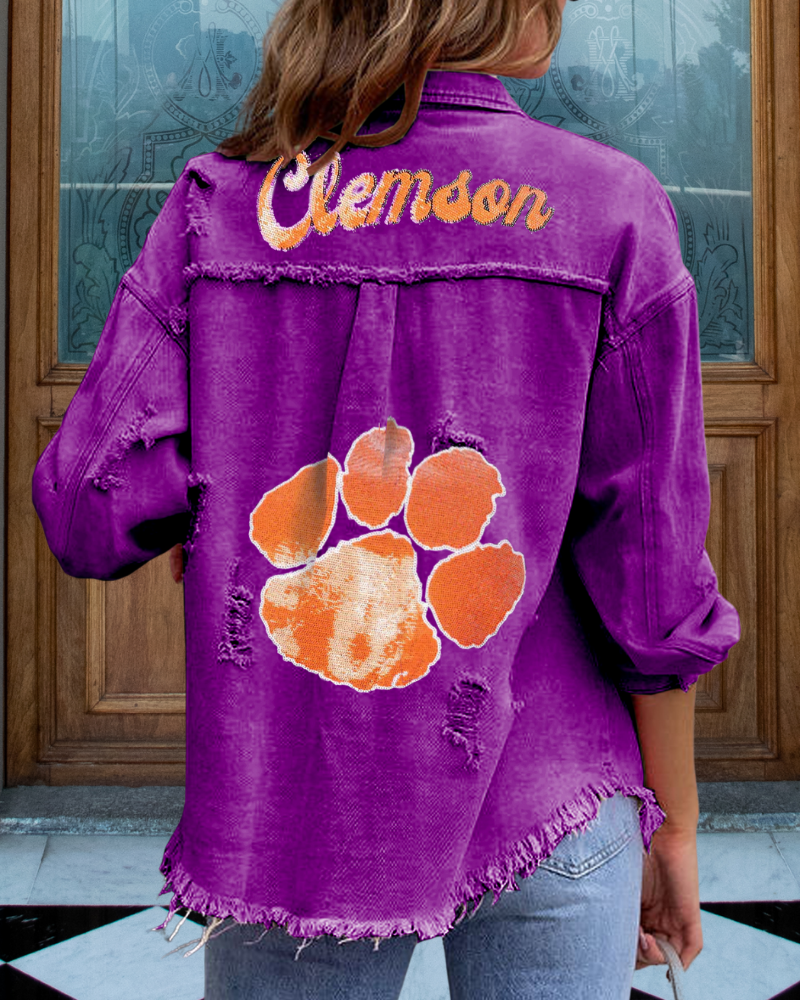 Clemson Tigers Sequin Jacket
