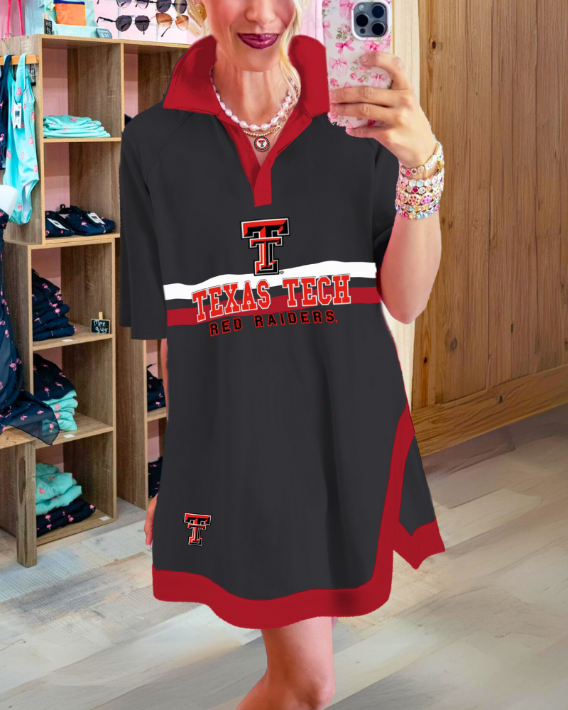 Texas Tech Themed Sporty Dress
