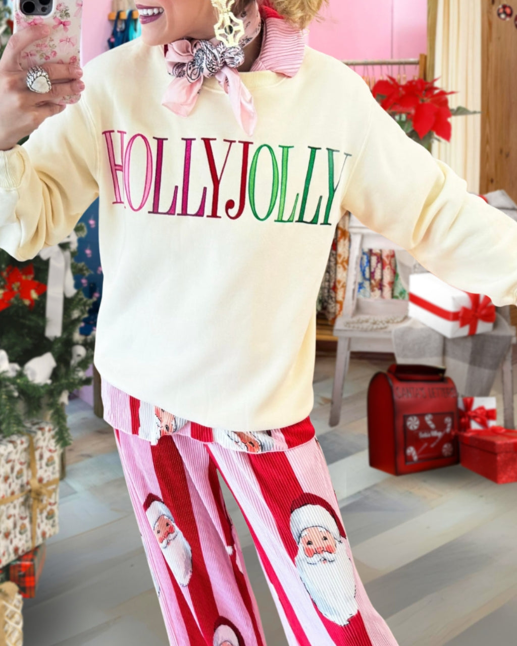 Holly Jolly Graphic Sweatshirt
