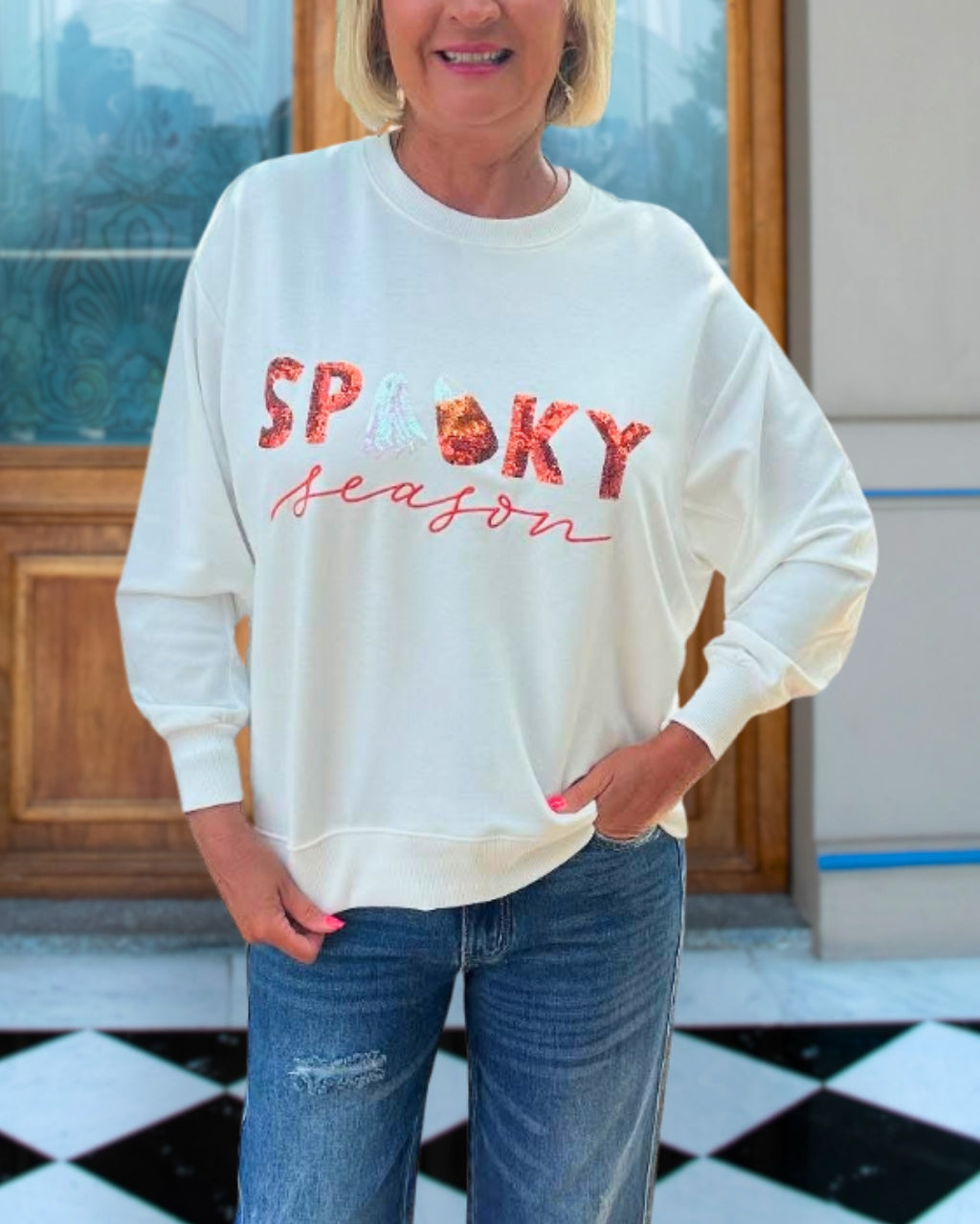 Spooky Season Fun Sweatshirt