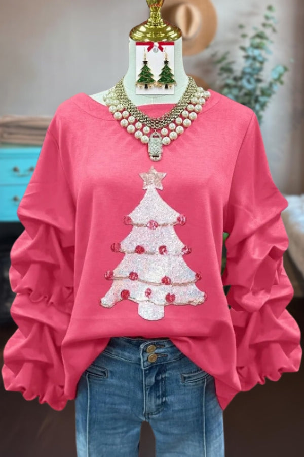 Sweet Christmas Tree Pullover