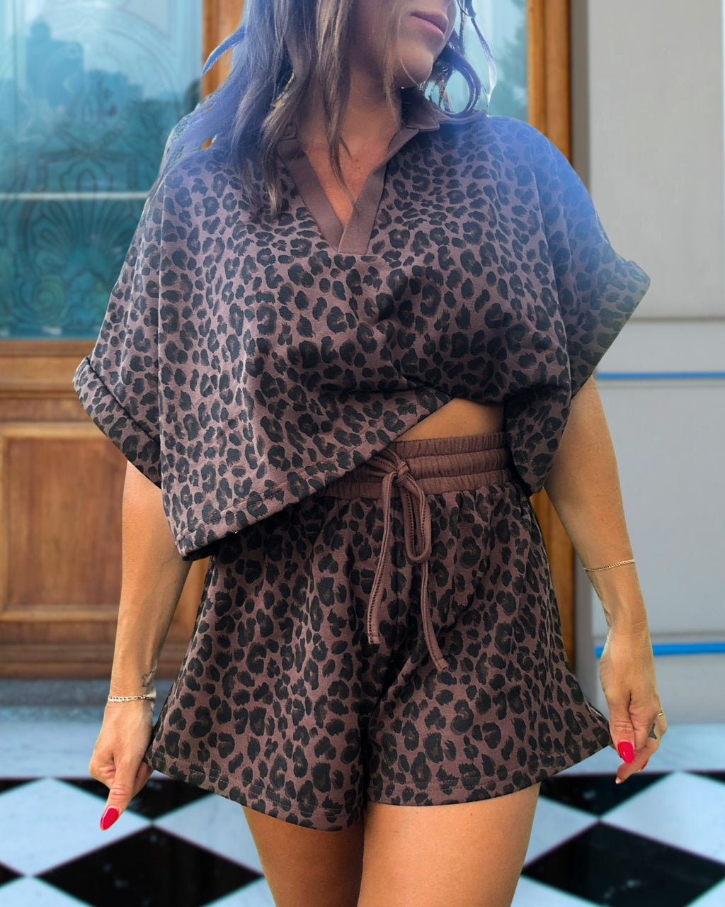 Wild Side Leopard Print Set