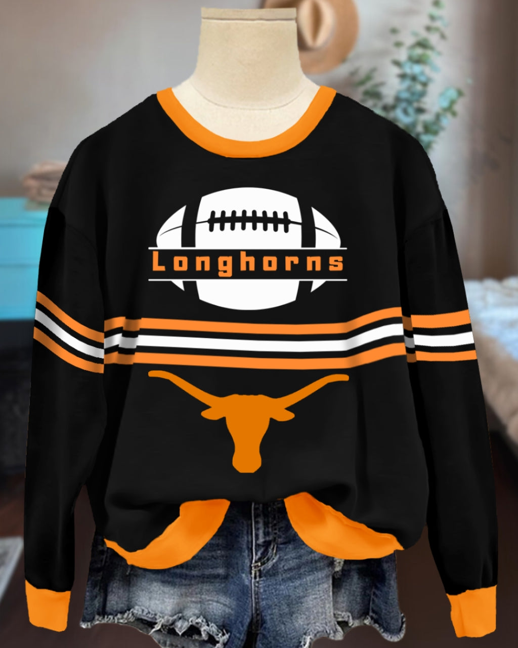 Texas Longhorns Football Team Graphic Sweatshirt