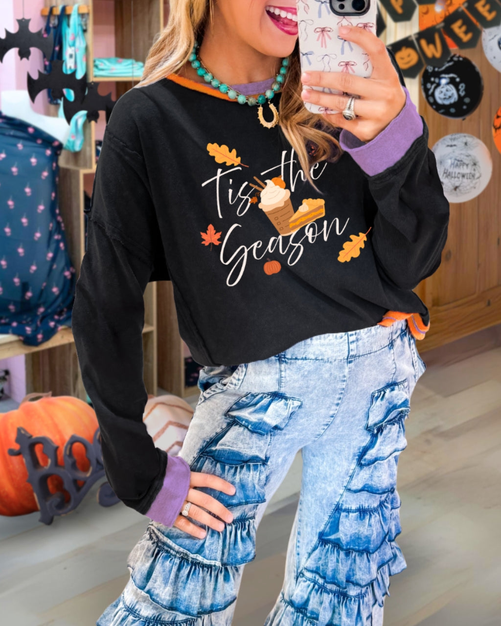 PSL Tis The Season Printed Pullover