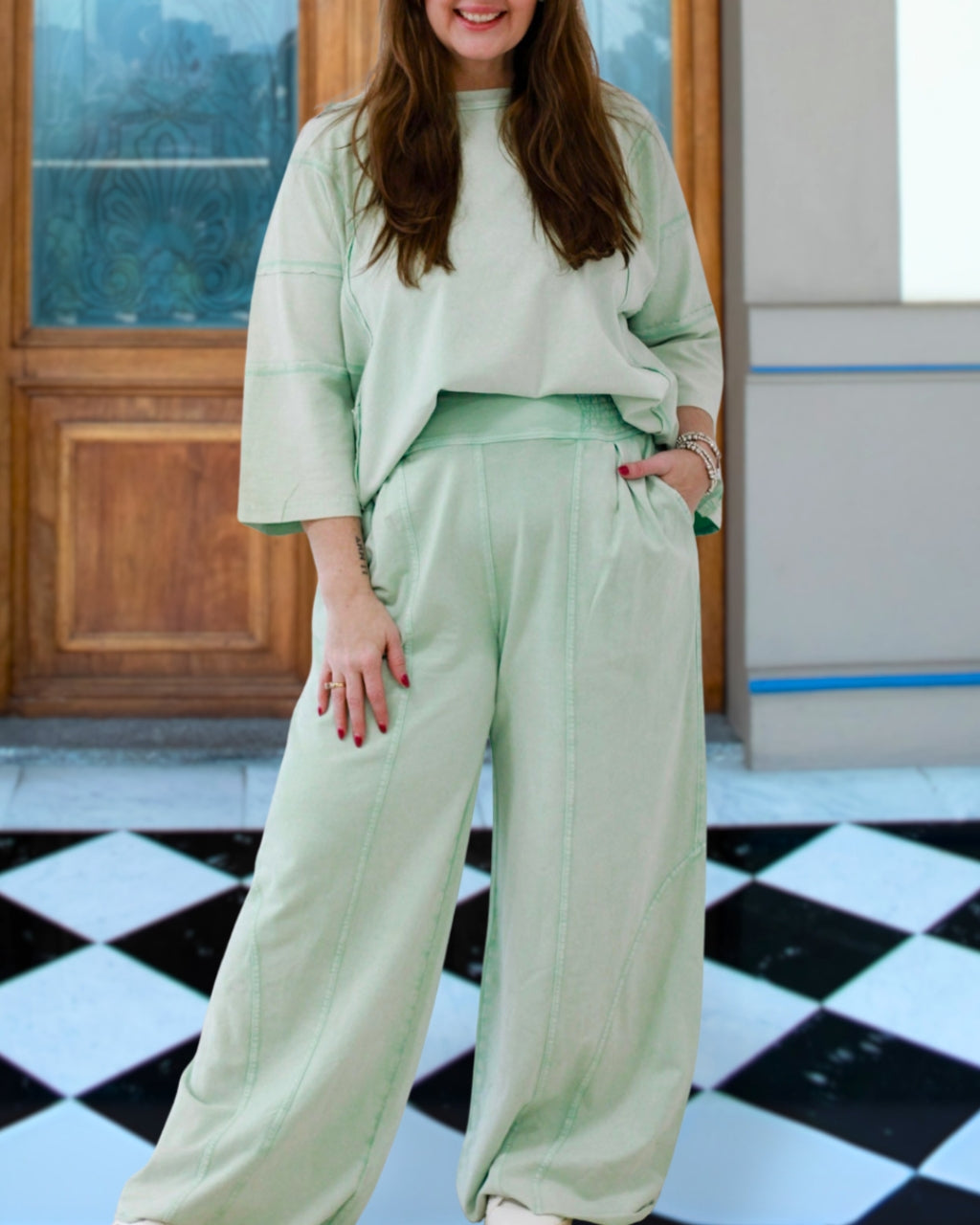 Slouchy Relaxed Mineral Ease Set