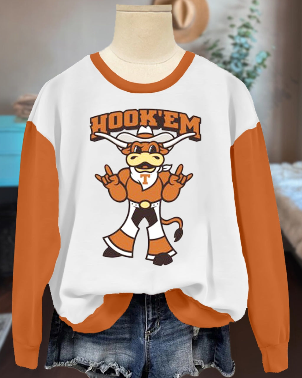 Texas Longhorn Football Sweatshirt