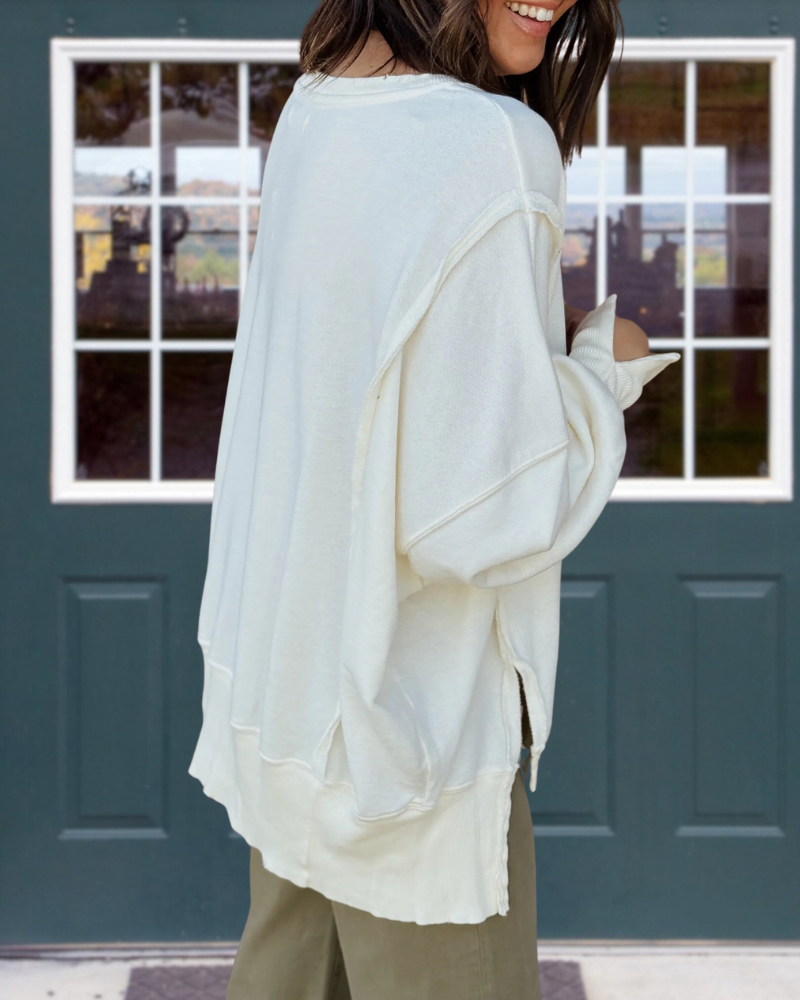 Sardines Can Embroidered Sweatshirt